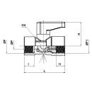 MINI BALL VALVE WITH VENT HOLE